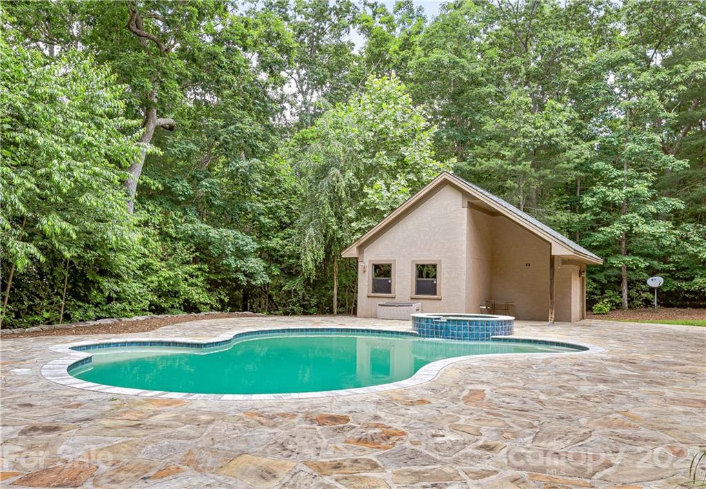 2 Ashbrook Meadows Fletcher, NC 28732 - Photo 25 of 48 a view of outdoor space yard and swimming pool