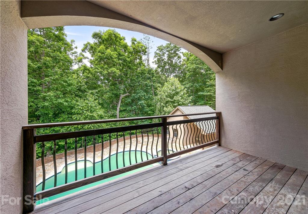 2 Ashbrook Meadows Fletcher, NC 28732 - Photo 26 of 48 a view of balcony with wooden floor