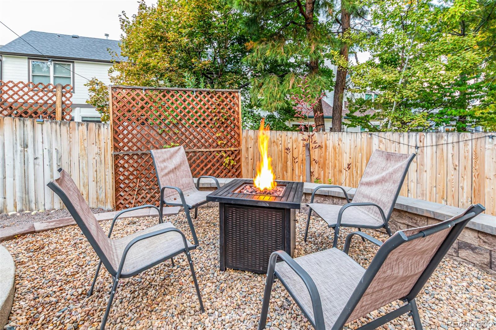 8837 South Cactus Flower Way Highlands Ranch, CO 80126 - Photo 42 of 42 a view of a patio with iron fence