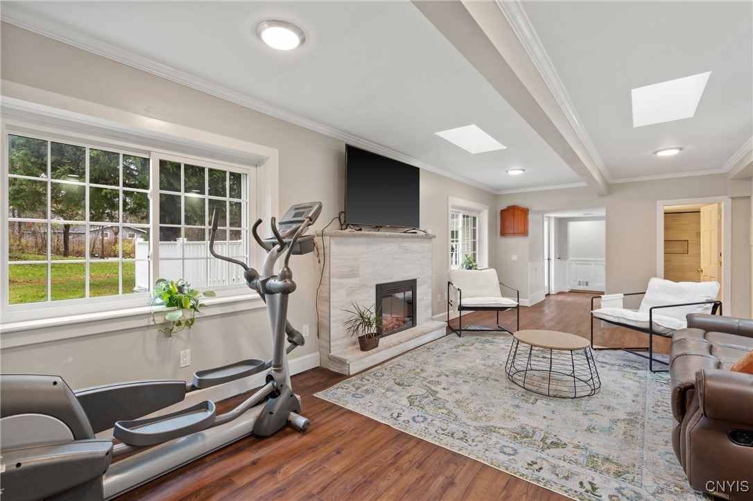 3860 South St Road Marcellus, NY 13108 - Photo 23 of 41 Amazing Family Room - just before the pool room -