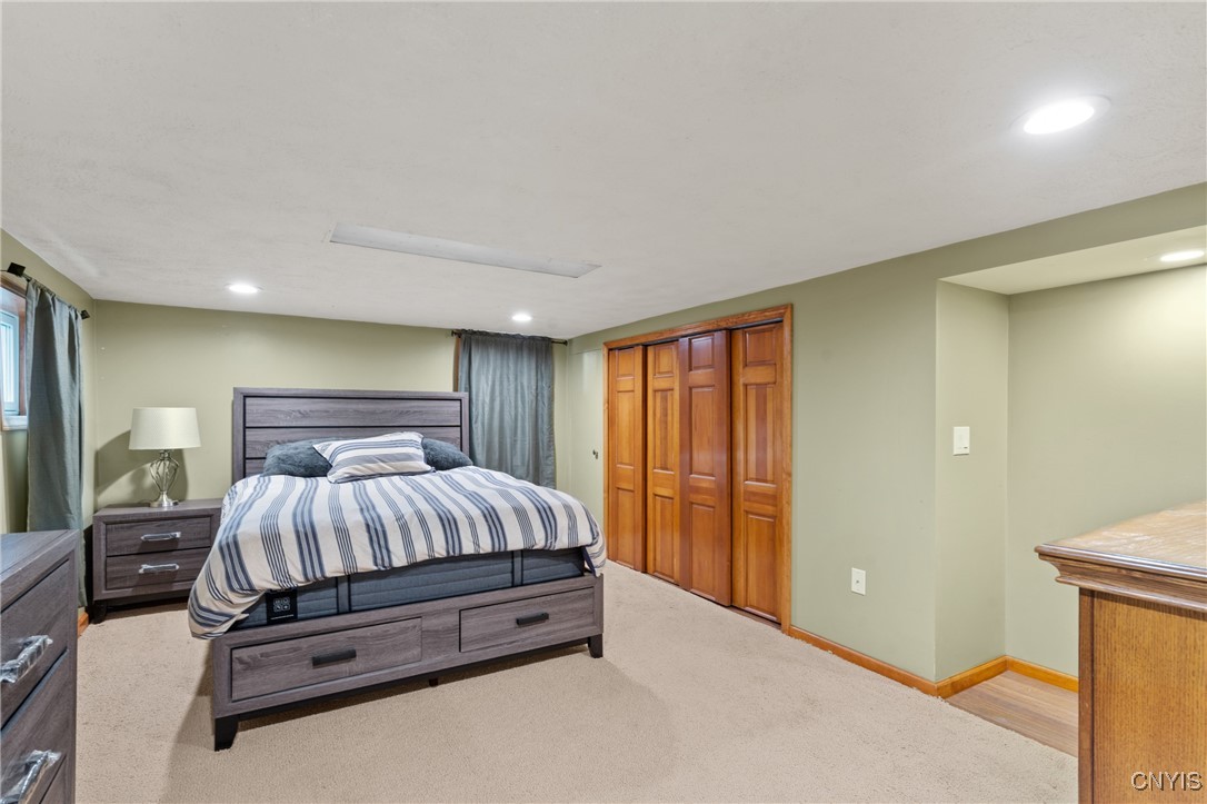 3860 South St Road Marcellus, NY 13108 - Photo 30 of 41 Basement bedroom with full bathroom