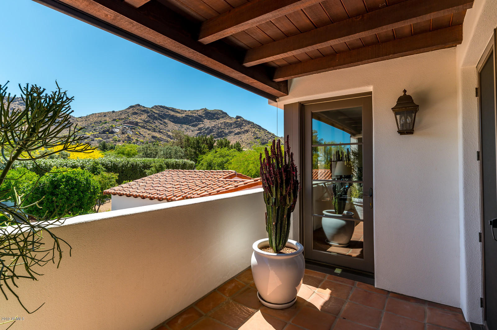 5110 East Roadrunner Road Paradise Valley, AZ 85253 - Photo 17 of 50 Master Balcony