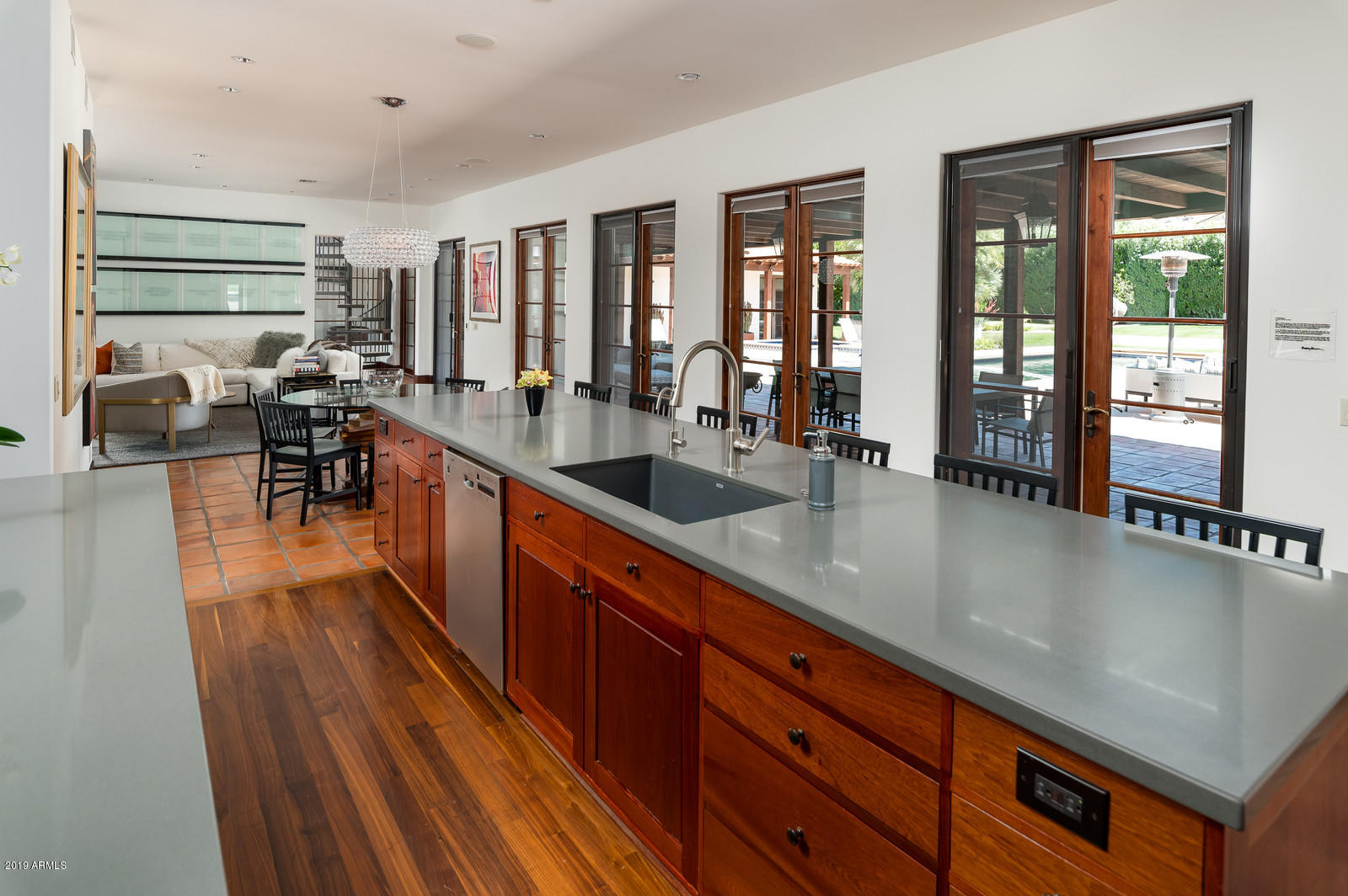 5110 East Roadrunner Road Paradise Valley, AZ 85253 - Photo 10 of 50 Kitchen to breakfast room
