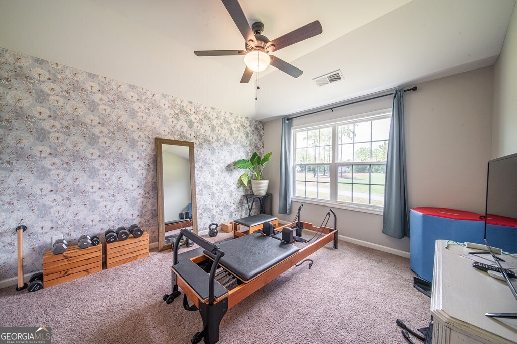 62 James Creek Road Fortson, GA 31808 - Photo 26 of 49 a living room with furniture and a pool table