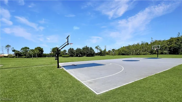 a view of outdoor space with playground