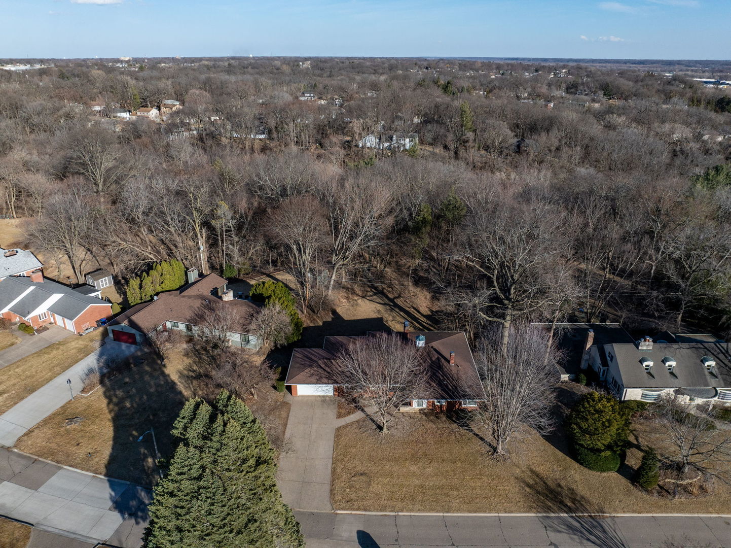 3108 26th Street Moline, IL 61265 - Photo 52 of 62 an aerial view of a house with a yard