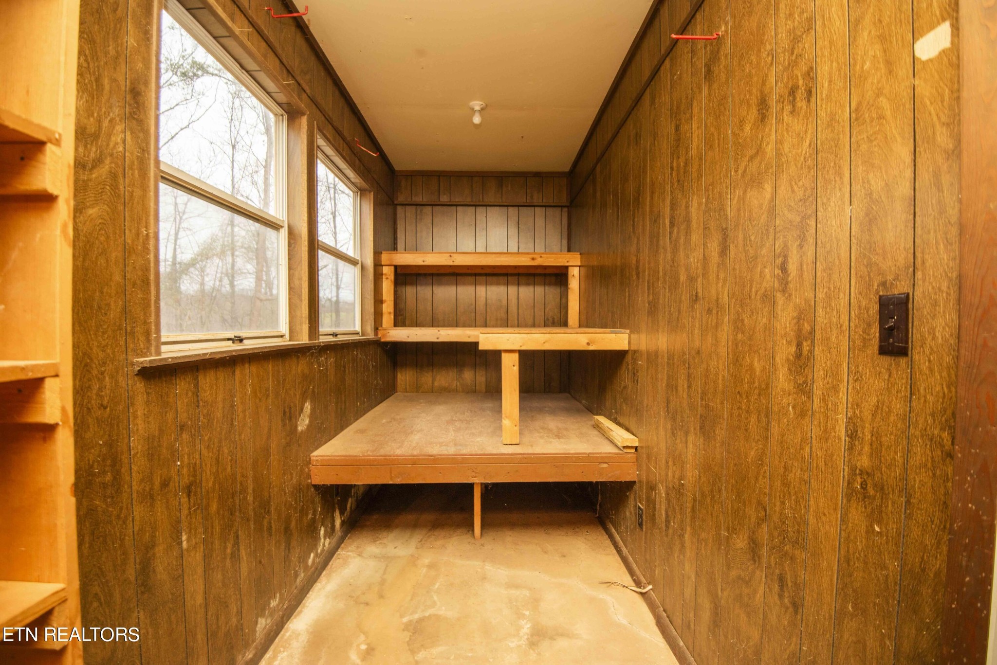 1280 Laurel Road Clinton, TN 37716 - Photo 30 of 36 a view of a room with wooden floor and windows