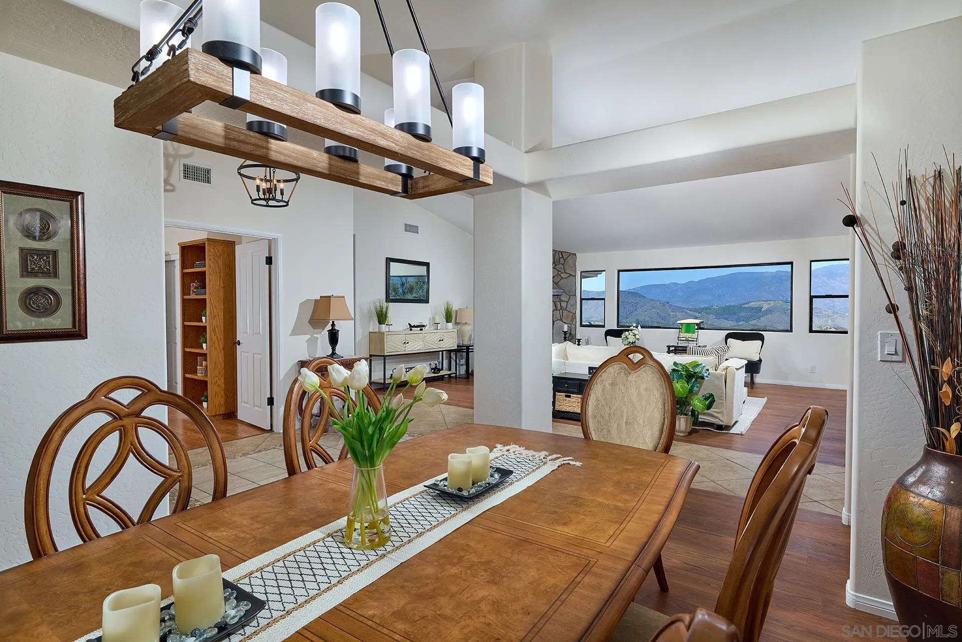 13588 McNally Road Valley Center, CA 92082 - Photo 10 of 43 a view of a dining room with furniture