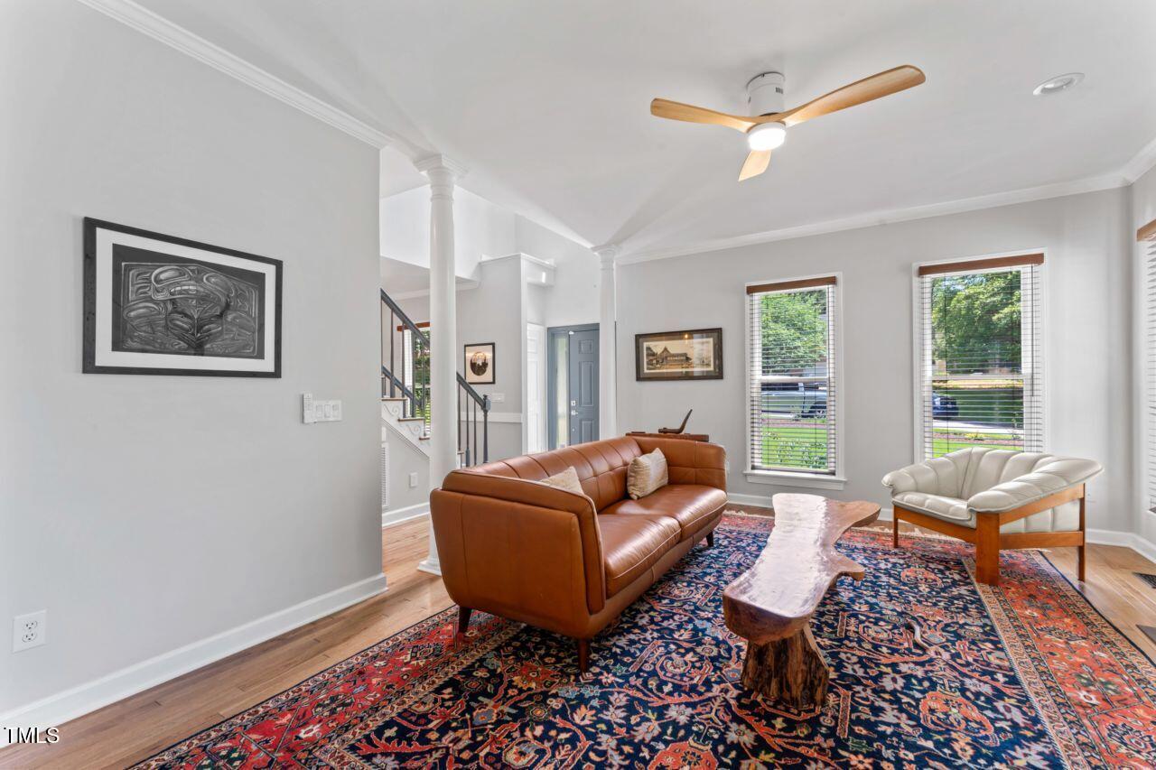 4408 Queenstown Court Raleigh, NC 27612 - Photo 10 of 49 a living room with furniture and a window