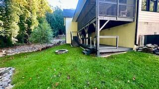 4408 Queenstown Court Raleigh, NC 27612 - Photo 42 of 49 a view of back yard of the house