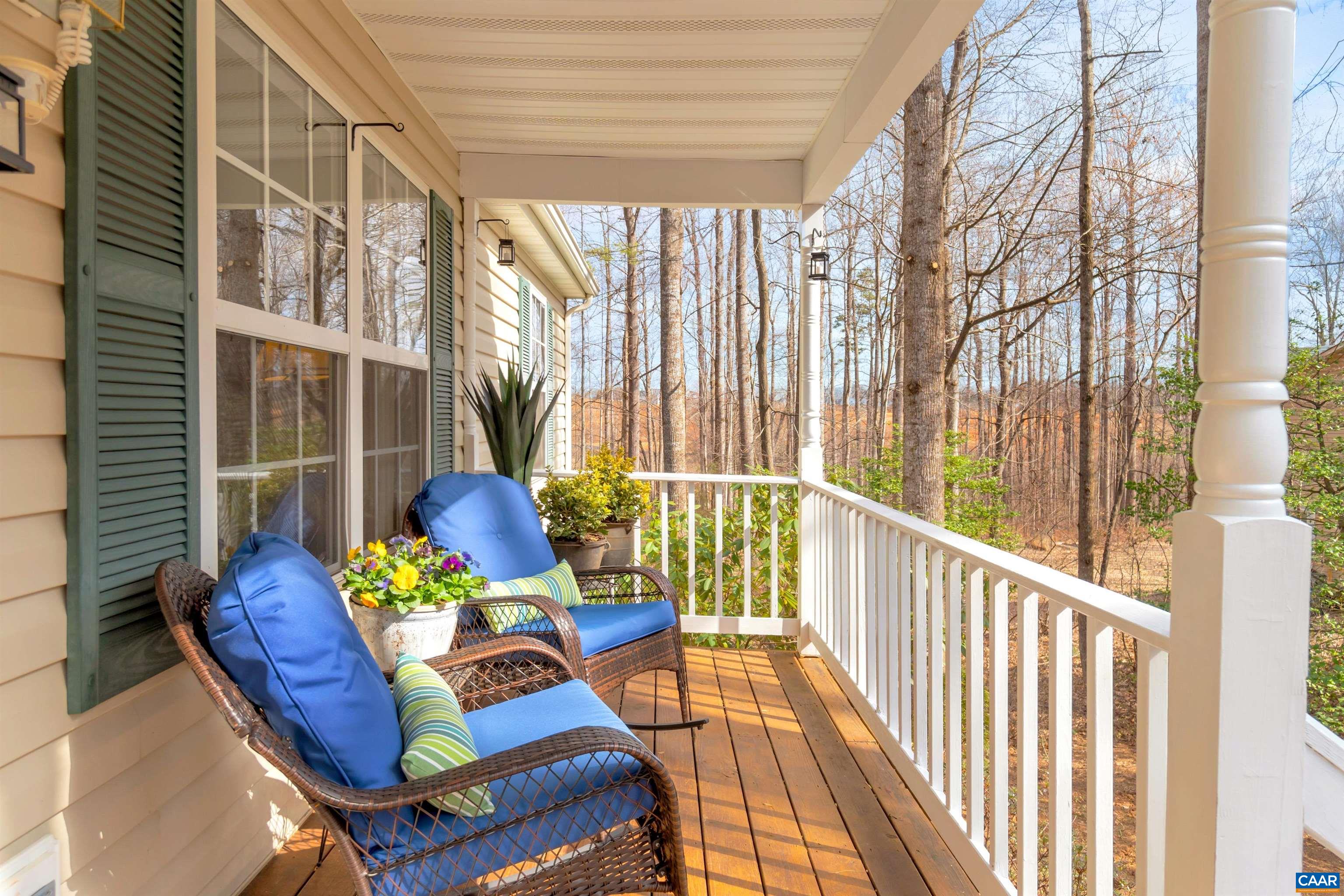 415 Rudolph Street Ruckersville, VA 22968 - Photo 6 of 38 a view of balcony with couple of chairs