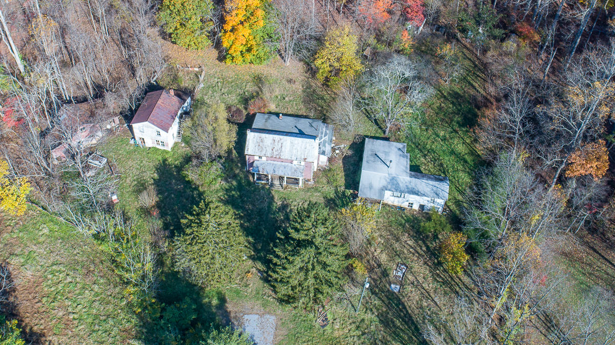 1043 Ole McGuire Road Blue Ridge, VA 24064 - Photo 5 of 16 an aerial view of a house with a yard