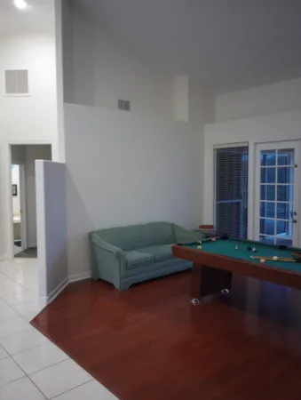 a view of a window in a bedroom