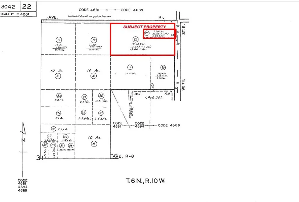 0 East 90th Palmdale, CA 93552 - Photo 4 of 6 a picture of a floor plan