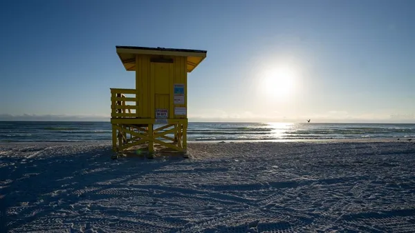 a sign that is on a pole