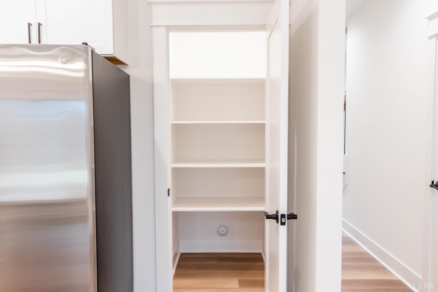 169 Luke Court Rustburg, VA 24588 - Photo 15 of 47 a view of walk in closet with empty racks