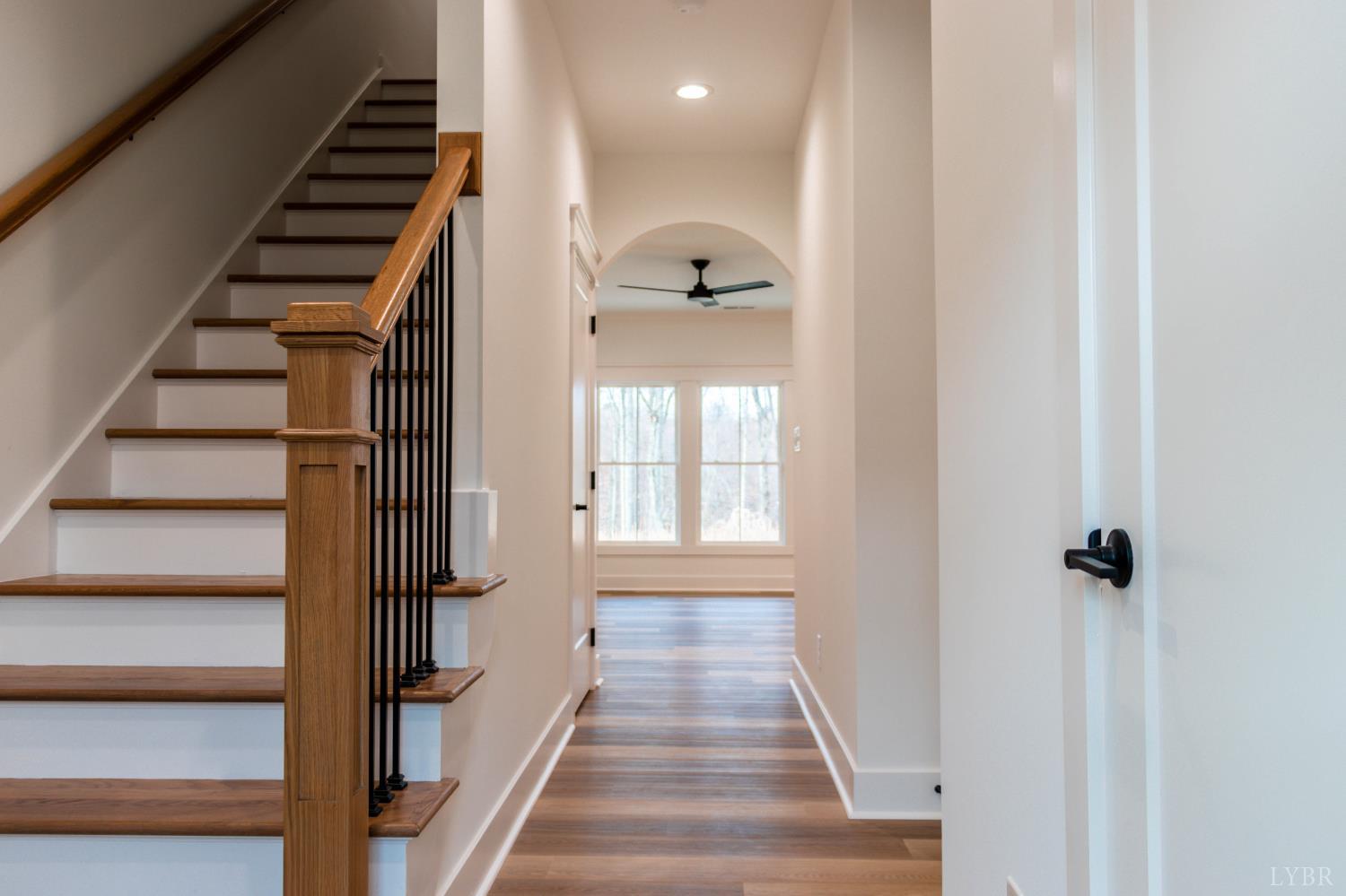 169 Luke Court Rustburg, VA 24588 - Photo 3 of 47 a view of entryway and hall with wooden floor