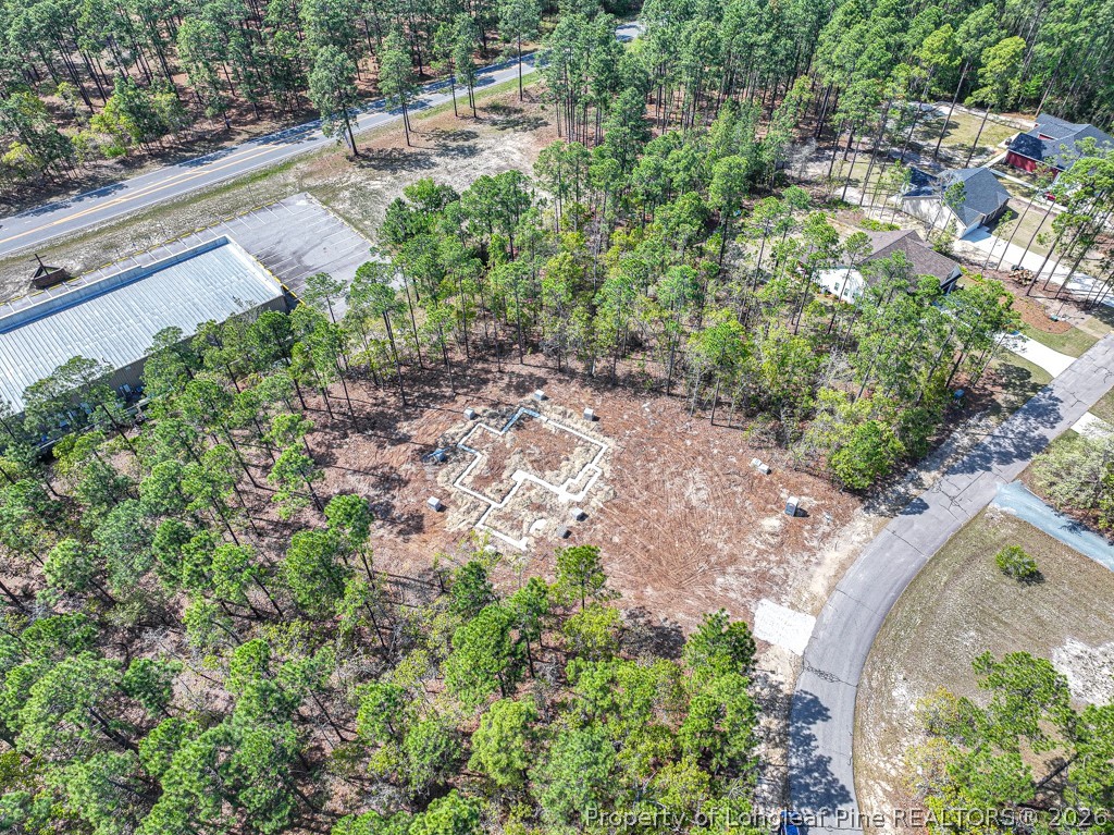 15640 Raccoon Run Road Wagram, NC 28396 - Photo 13 of 17 an aerial view of residential house with outdoor space and trees all around
