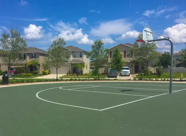 a view of a tennis court