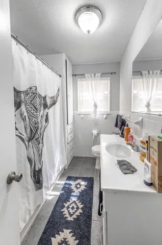 a very nice looking room with a large window