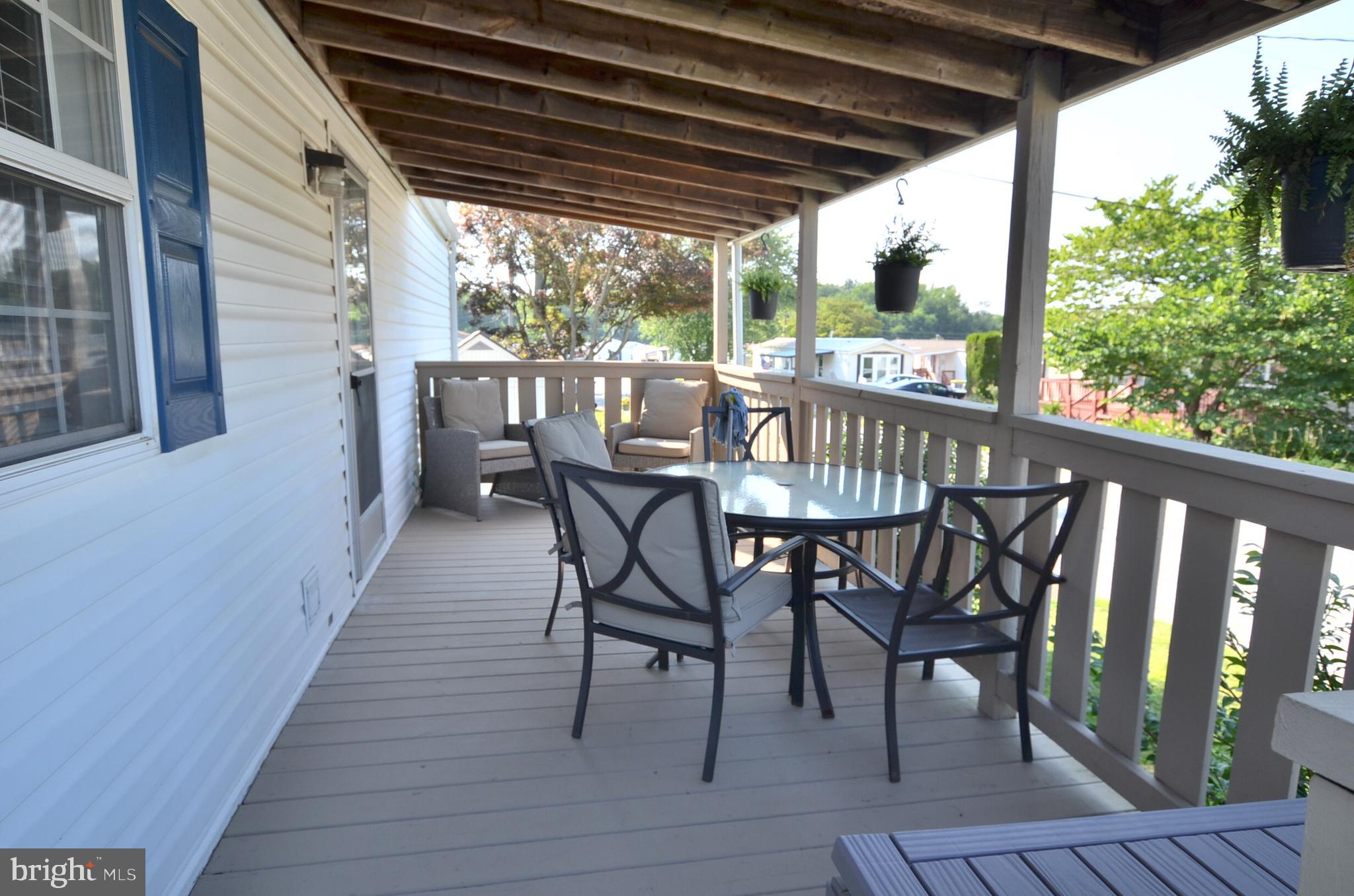 Covered porch