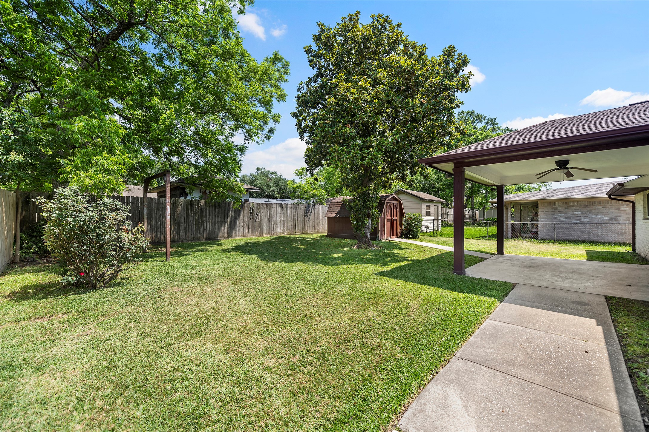 4511 Connorvale Road Houston, TX 77039 - Photo 19 of 25 Backyard
