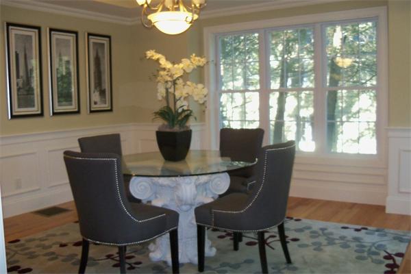 73 Fuller Brook Road Wellesley, MA 02482 - Photo 3 of 17 a view of a dining room with furniture window and outside view