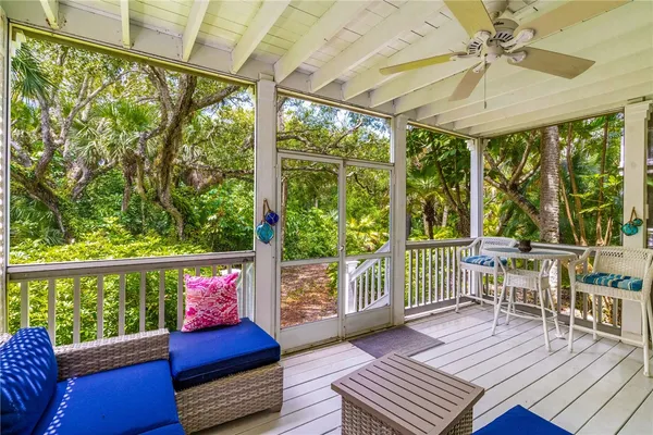 a outdoor living space with furniture and garden view