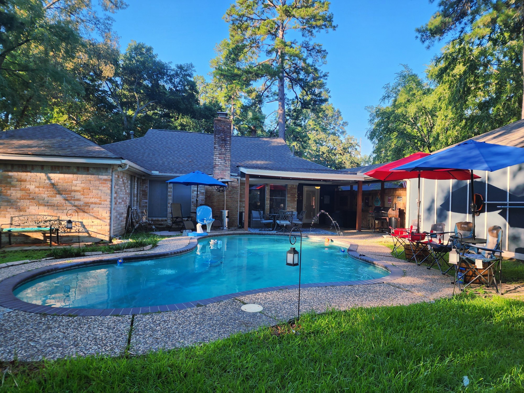 4642 Deer Point Drive Spring, TX 77389 - Photo 13 of 13 The pool is lovely and is easy care.