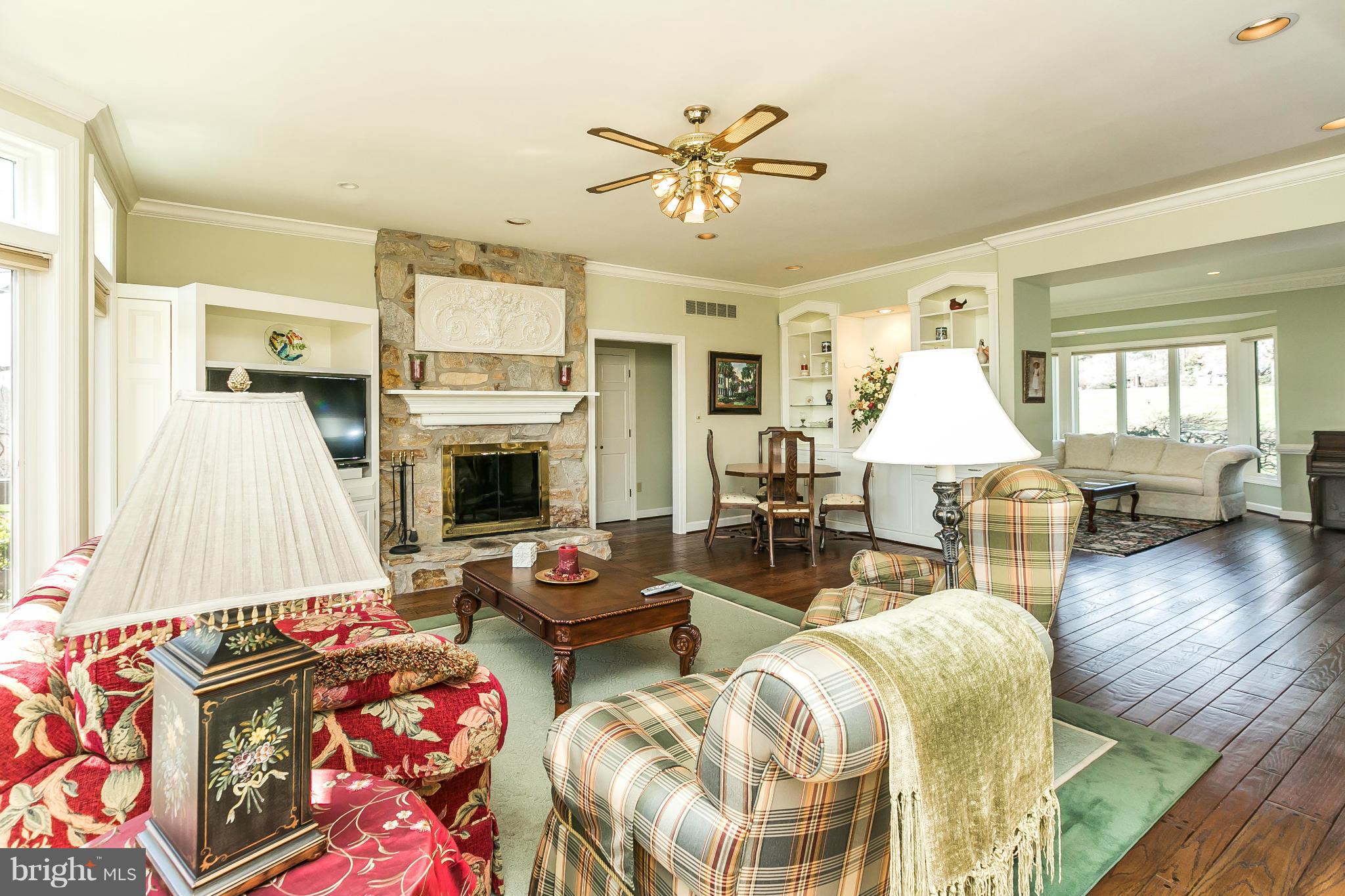 Main Floor Family leads into Guest Bedroom