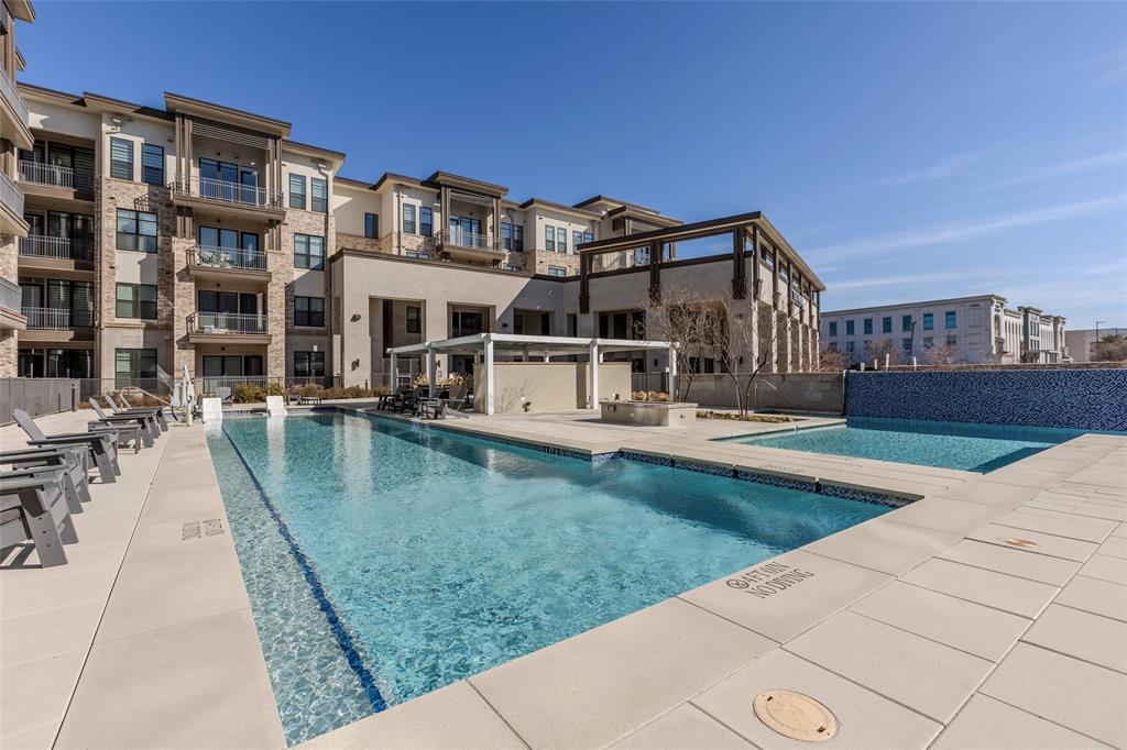 2700 Old Denton Road, Unit 4473 Carrollton, TX 75007 - Photo 24 of 27 a view of swimming pool with outdoor seating