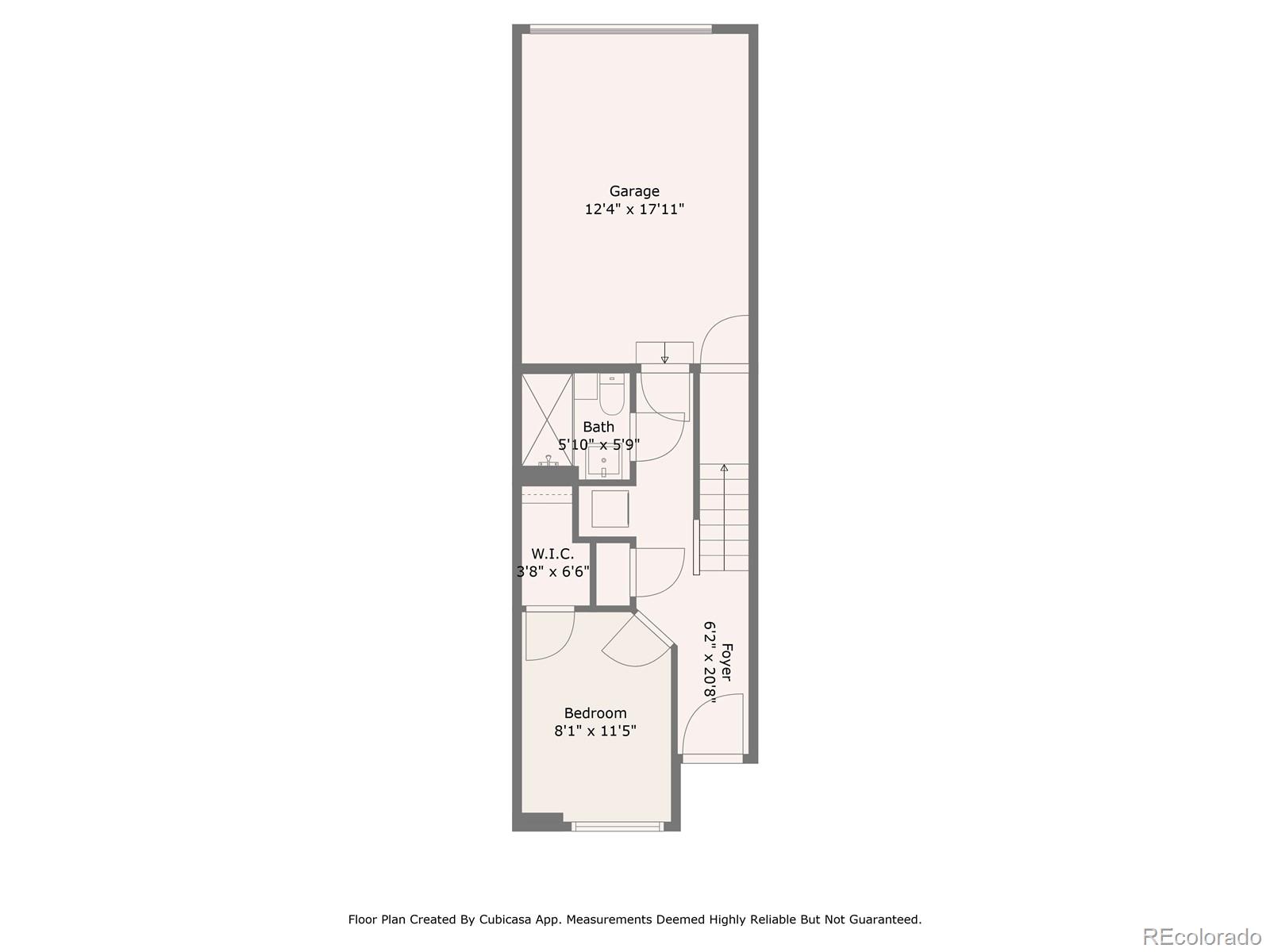 1022 West 37th Avenue Denver, CO 80211 - Photo 27 of 29 a picture of a room with a white wall and a white wall