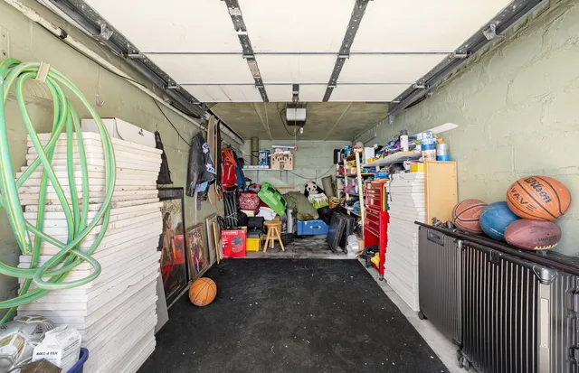 a view of a storage room with a lot of stuff