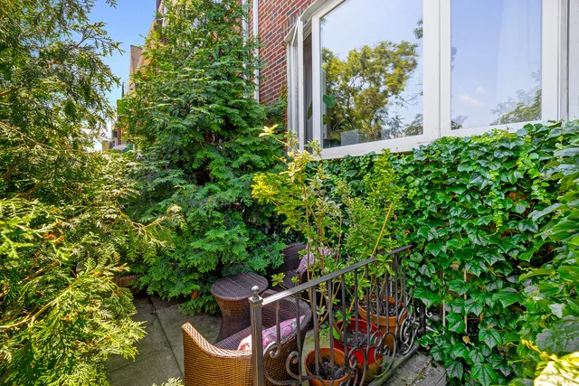 a view of a car park in front of a building