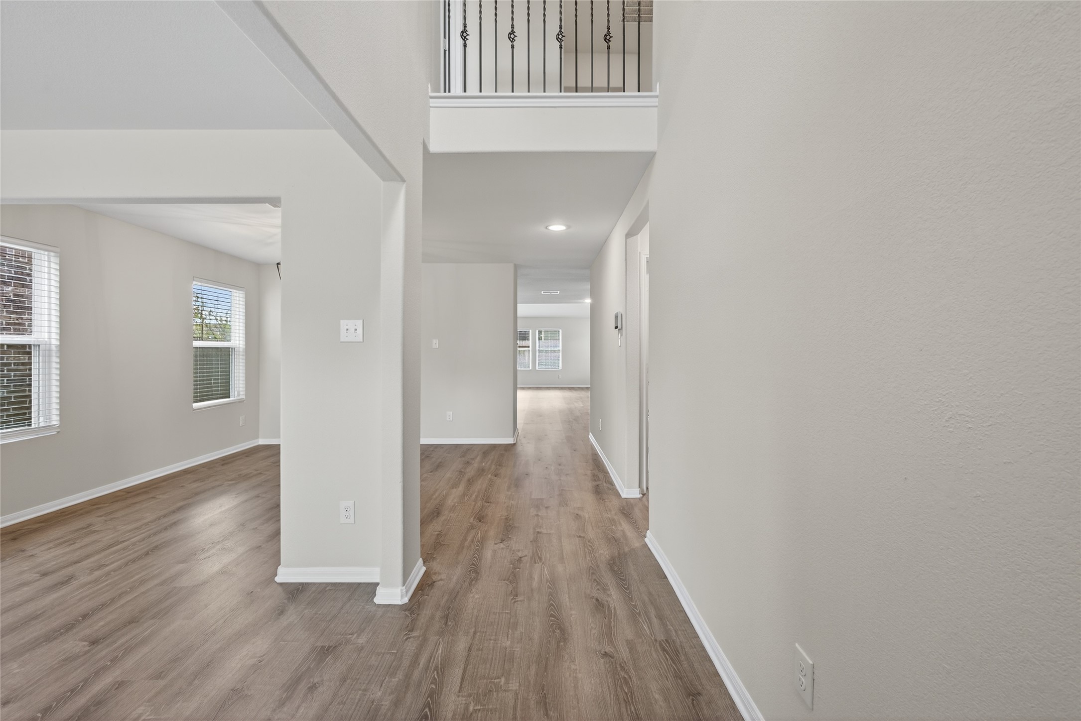 2306 Garden Square Path Spring, TX 77386 - Photo 6 of 50 Entrance into the house-Luxury Vinyl Plank Flooring Through Out the 1st Floor