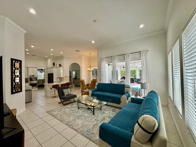 a view of a workspace with furniture