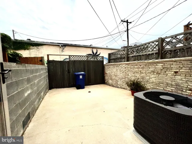 a view of outdoor space and seating area