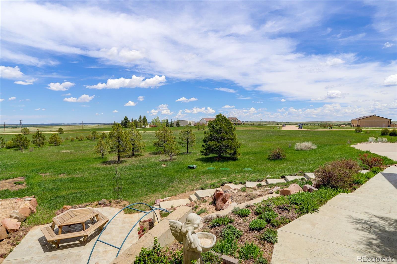 24943 Ben Kelly Road Elbert, CO 80106 - Photo 35 of 39 a view of a golf course with a garden