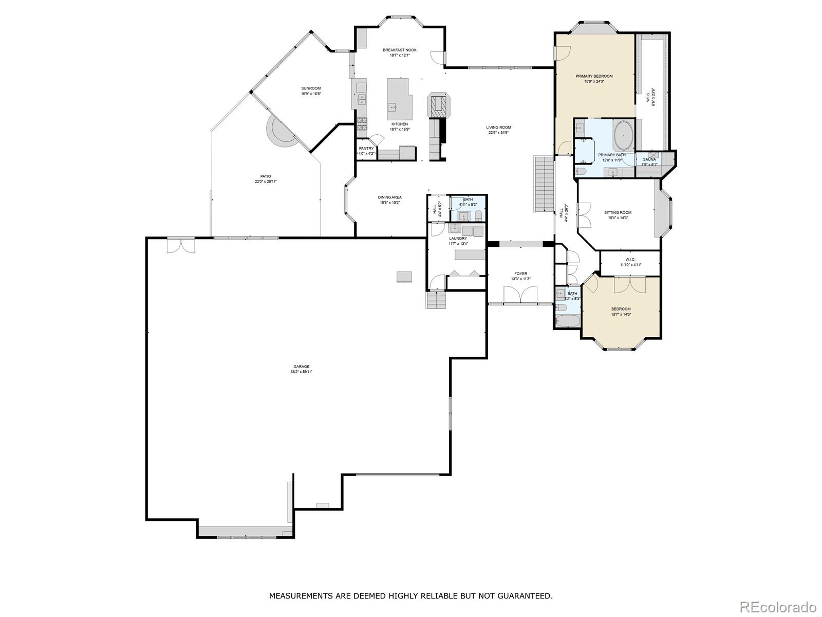 24943 Ben Kelly Road Elbert, CO 80106 - Photo 38 of 39 a picture of floor plan