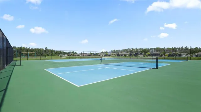 a view of a tennis court