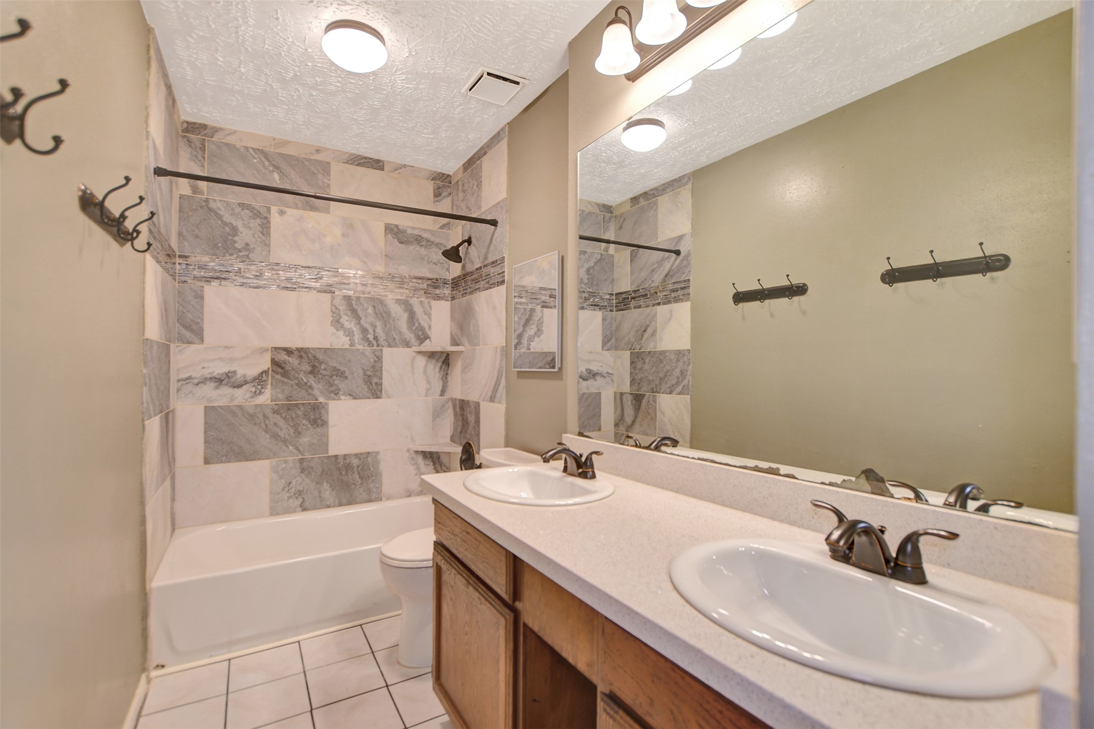 17327 Thorhill Street Spring, TX 77379 - Photo 33 of 44 Updated upstairs Bathroom