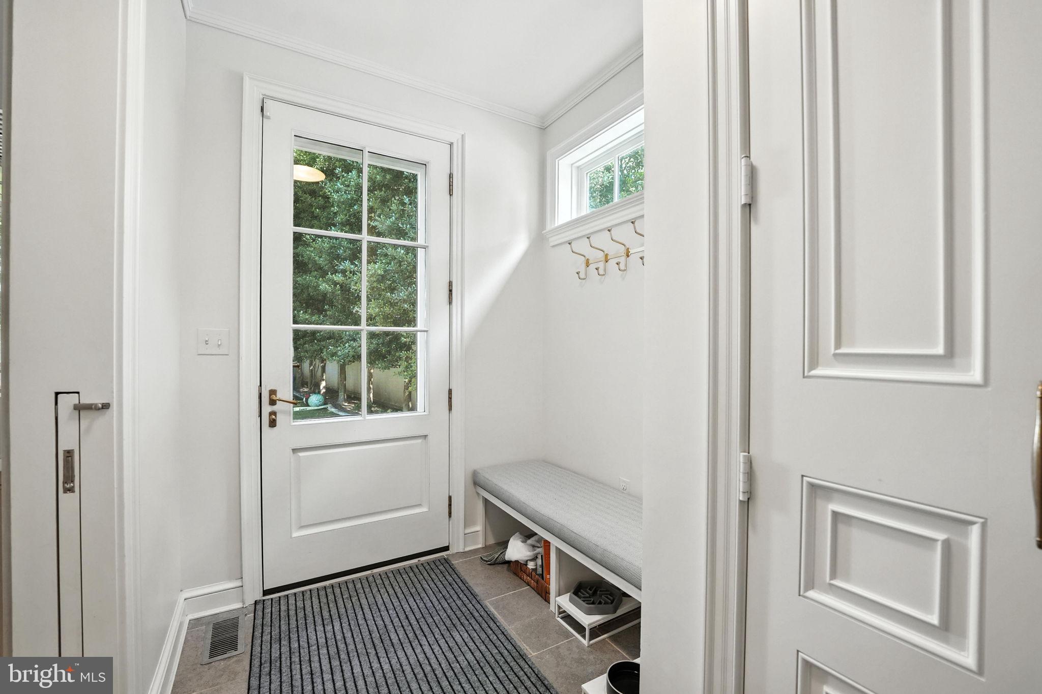 1804 45th Street Northwest Washington, DC 20007 - Photo 20 of 52 a view of a hallway with an entryway
