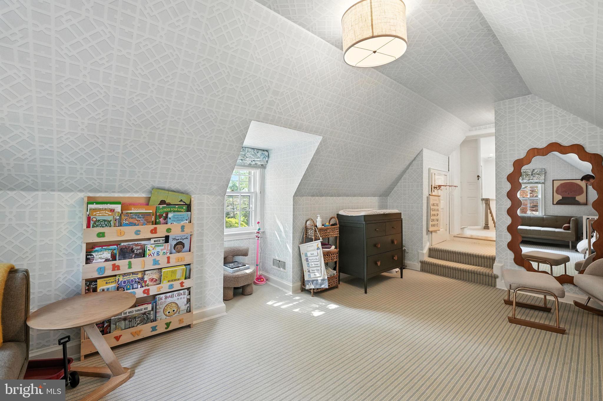 1804 45th Street Northwest Washington, DC 20007 - Photo 37 of 52 a view of a livingroom with furniture and a window