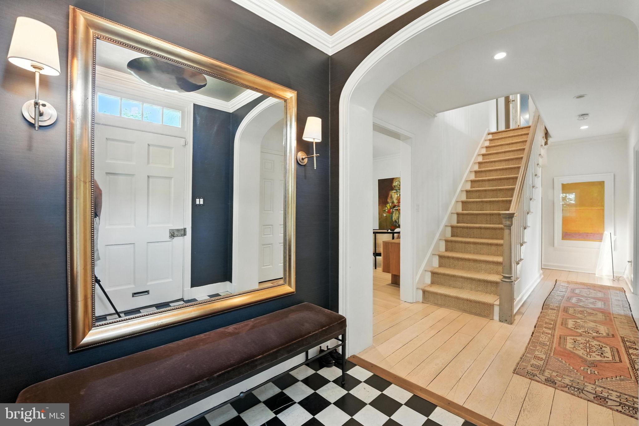 1804 45th Street Northwest Washington, DC 20007 - Photo 4 of 52 a room with stairs and furniture