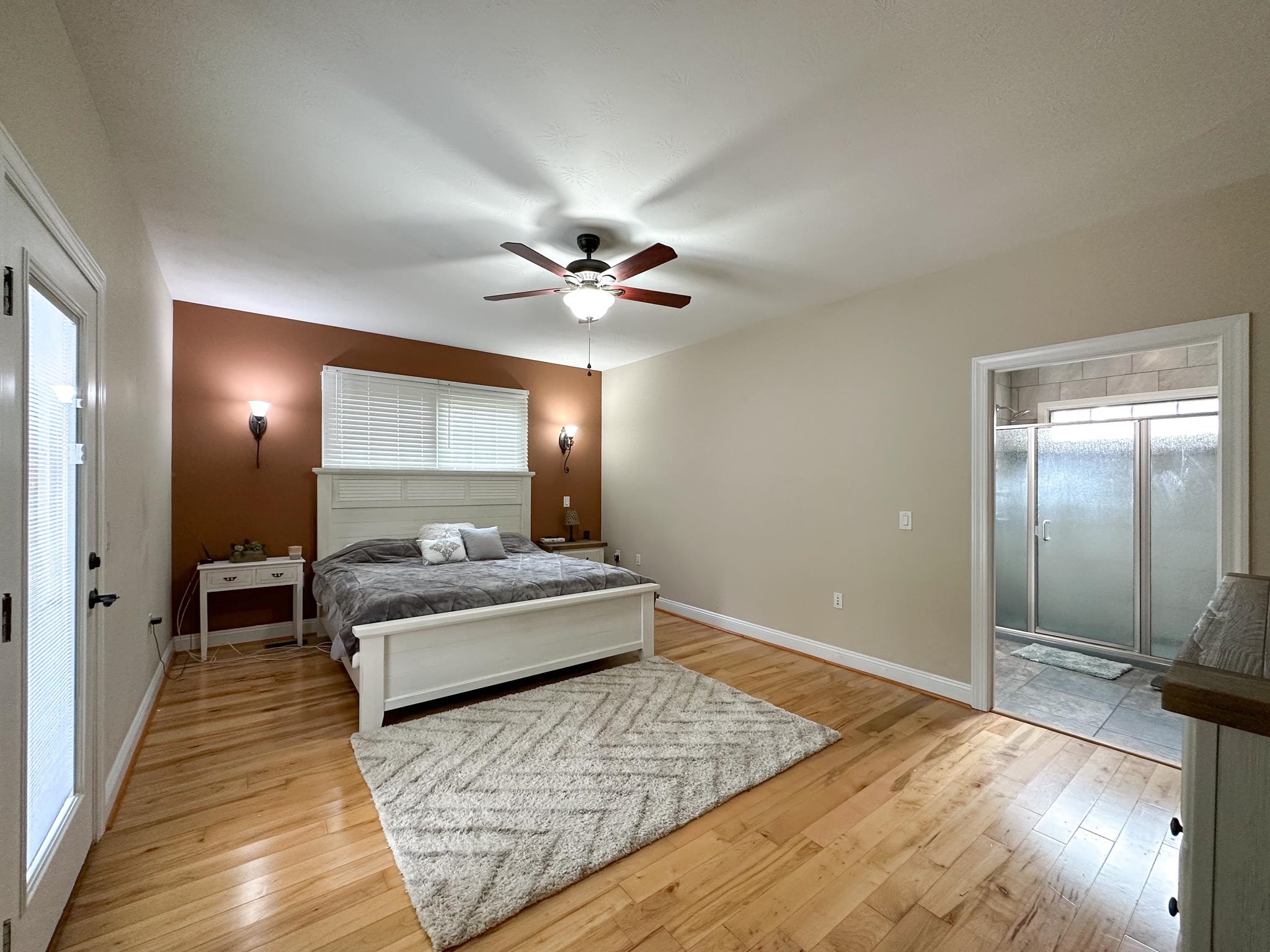 1426 Roman Road Mount Sidney, VA 24467 - Photo 32 of 46 a living room with a couch and a chandelier
