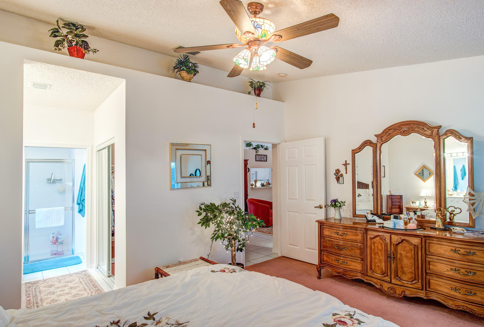 6081 Petunia Road Delray Beach, FL 33484 - Photo 12 of 29 Master Bedroom off of Living Area