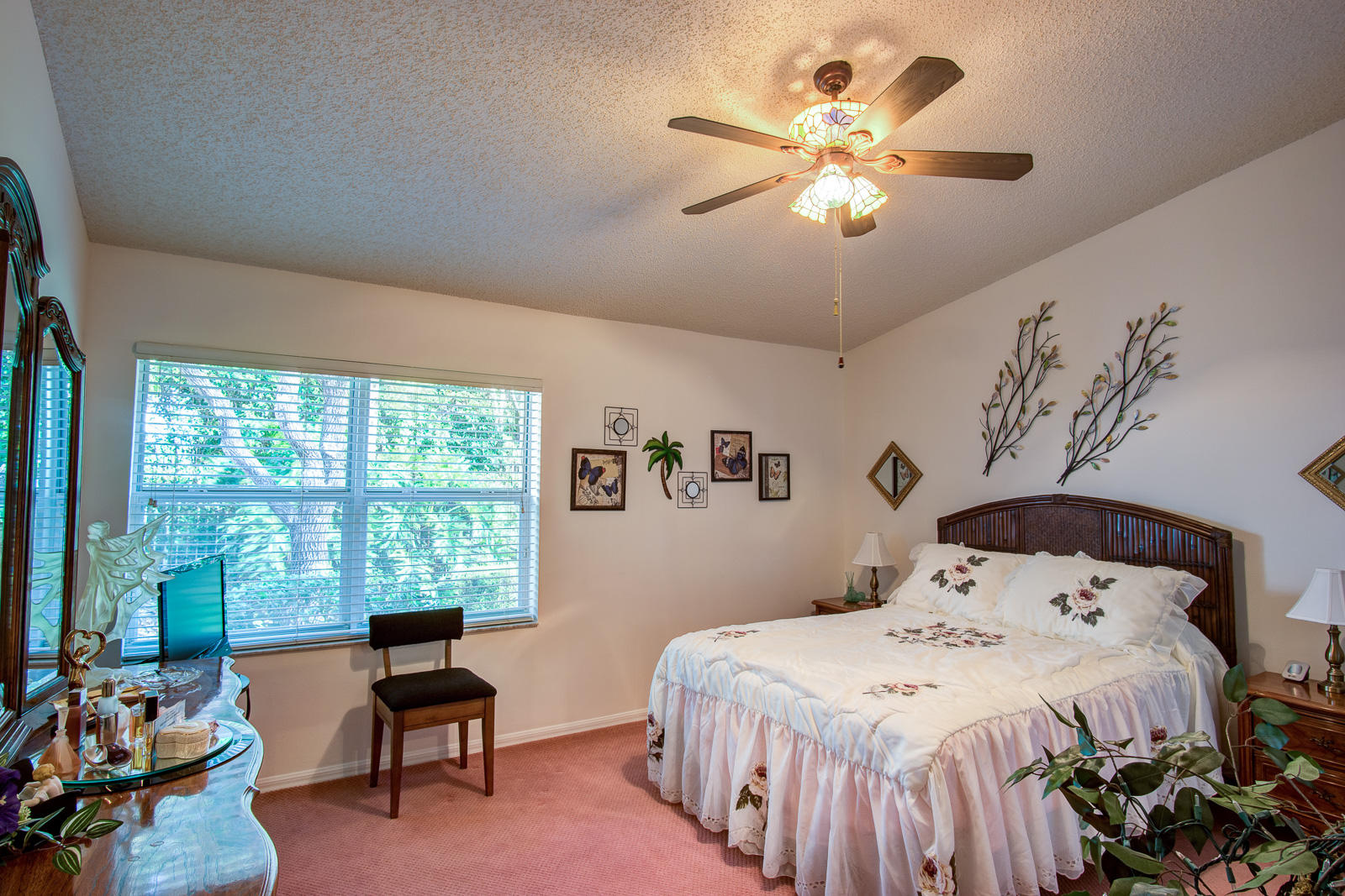 6081 Petunia Road Delray Beach, FL 33484 - Photo 10 of 29 Master Bedroom w/ Garden View
