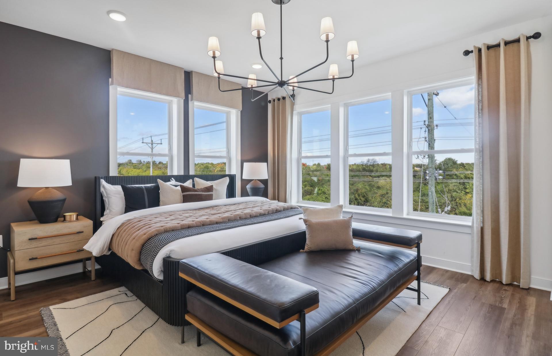 16146 Frederick Road Rockville, MD 20850 - Photo 12 of 41 a bedroom with a large bed and a window