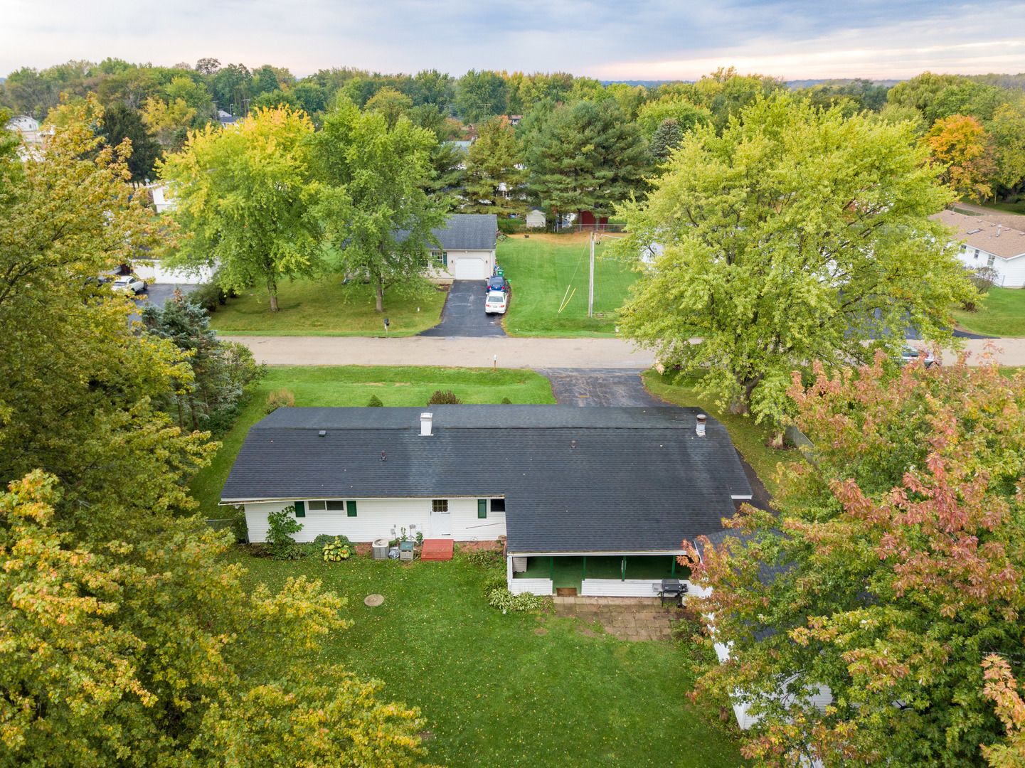 8010 Kasson Road Harvard, IL 60033 - Photo 37 of 40 a view of a house with a yard