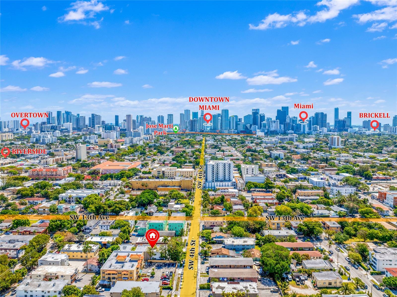 1335 Southwest 4th Street Miami, FL 33135 - Photo 58 of 59 a view of a city